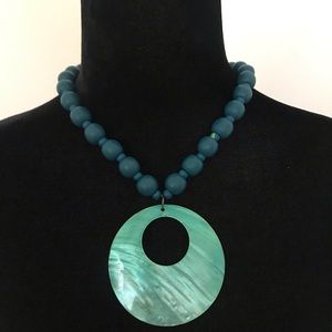 Turquoise Beaded Necklace